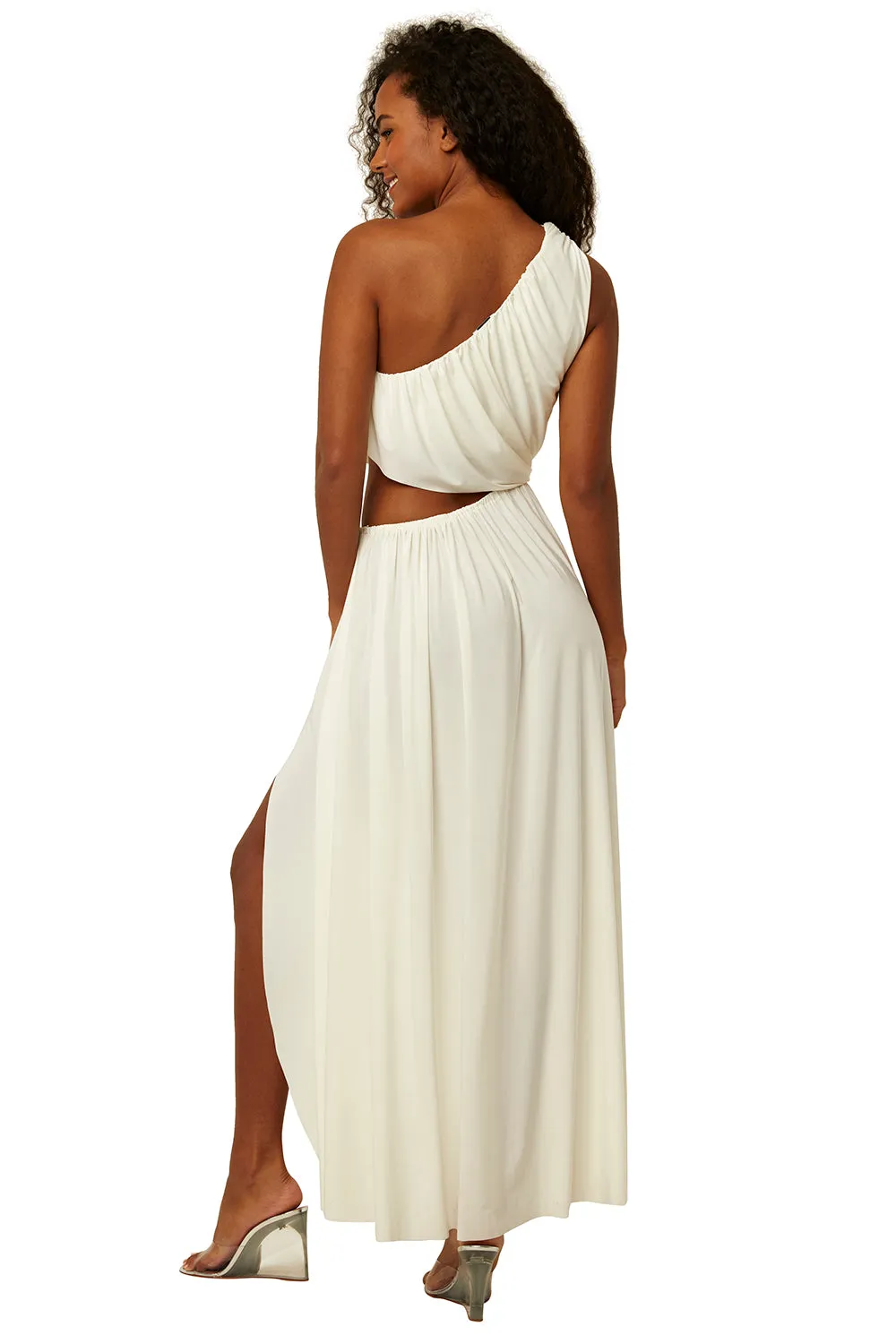 Misa - Calliope Dress - Off White Venezia sold by Jessie Boutique product image thumbnail 3
