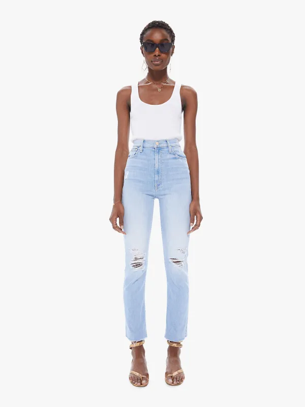 Mother - High Waisted Rider Ankle Fray - Island Afterhours sold by Jessie Boutique