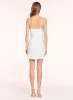 Amanda Uprichard - Bliss Mini Dress - Celadon sold by Jessie Boutique