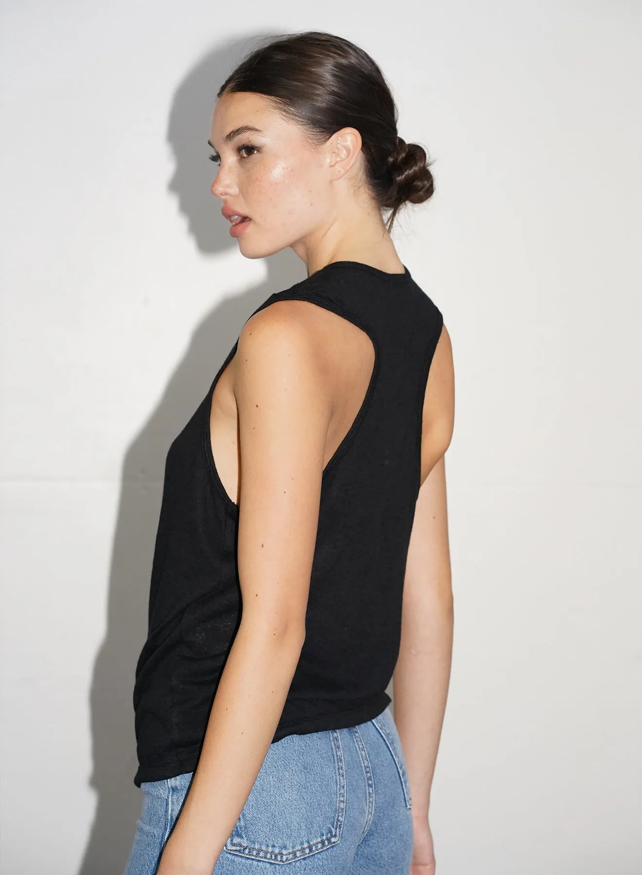 LNA - Sawyer Tank - Black sold by Jessie Boutique product image thumbnail 2