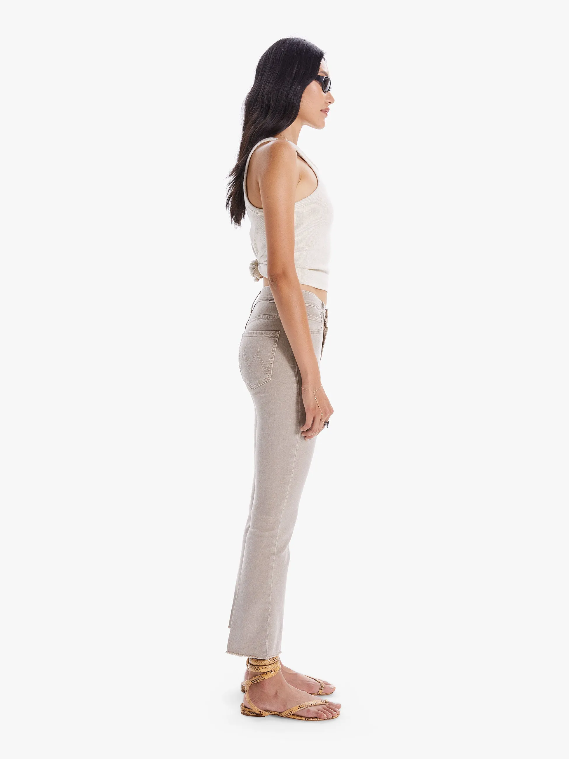 Mother - The insider Ankle - Chalk Oxford Tan sold by Jessie Boutique product image thumbnail 2