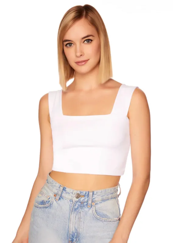 Susana Monaco - Wide Strap Crop Top In Multiple Colors sold by Jessie Boutique