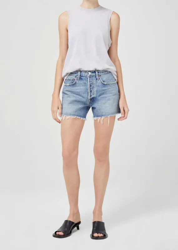 Agolde - Parker Long Vintage Shorts - Wheel sold by Jessie Boutique