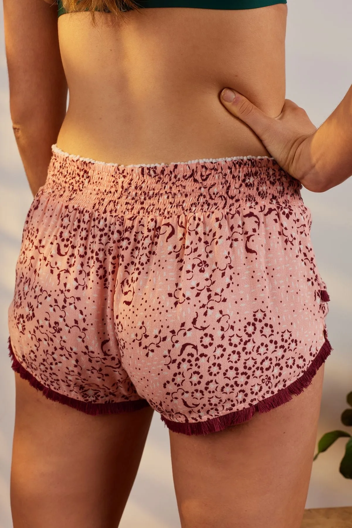 Poupette St. Barth - Boxer Lulu - Pink Biot sold by Jessie Boutique product image thumbnail 2