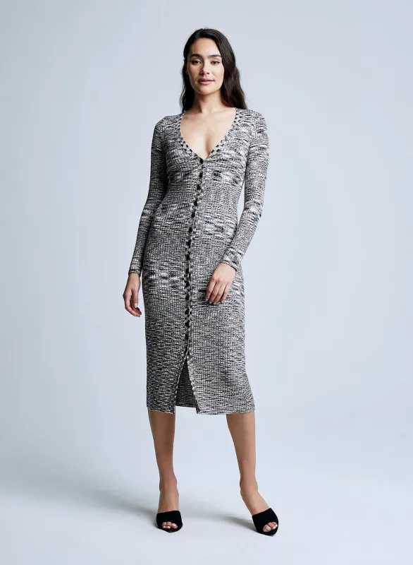 L’agence - Maci Duster Cardigan - Brown/Black Multi sold by Jessie Boutique