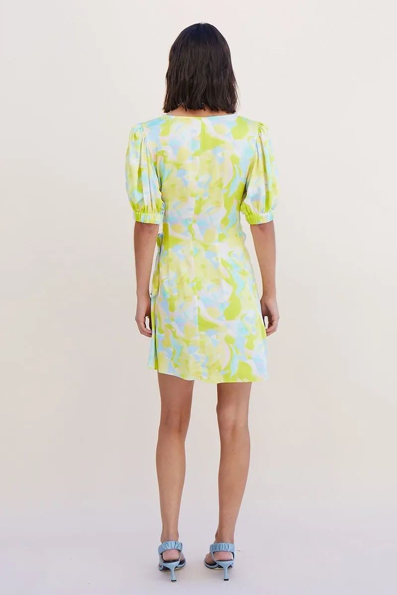 Suboo - Kaleidoscope Wrap Mini Dress - Splash Print sold by Jessie Boutique product image thumbnail 2