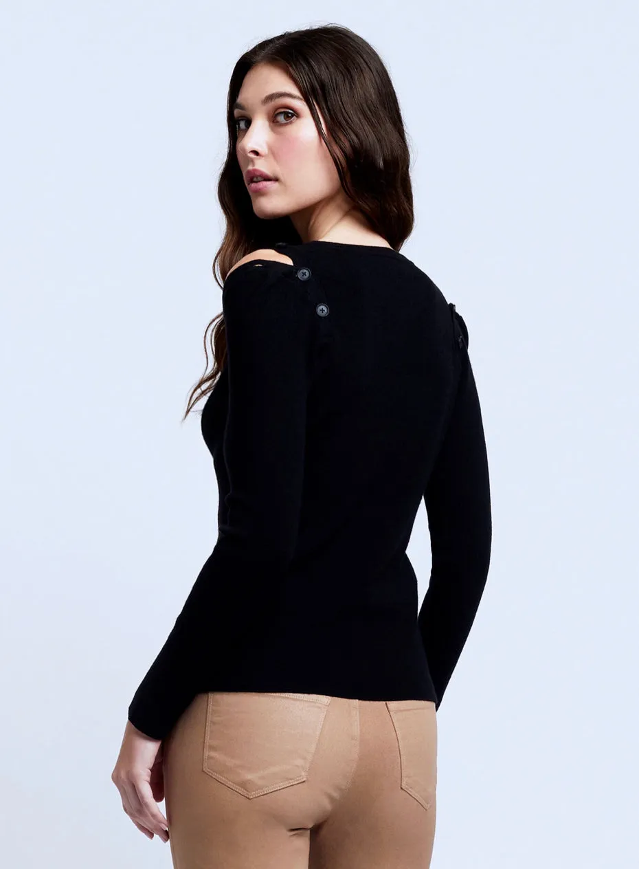 L’agence - Addie Sweater - Black sold by Jessie Boutique product image thumbnail 2