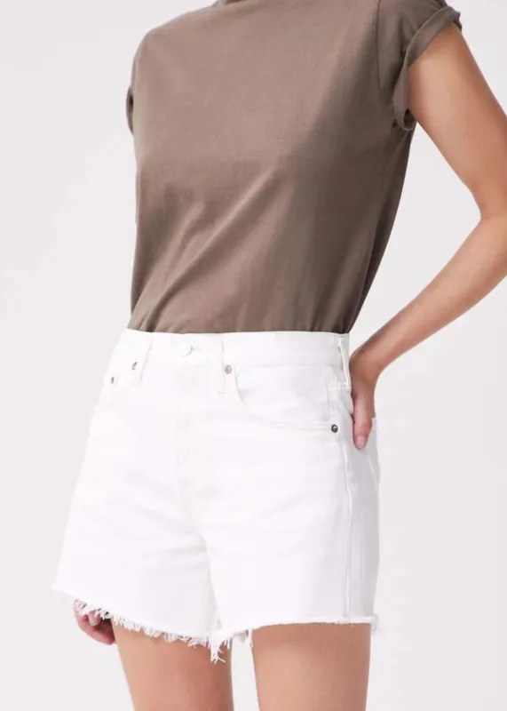 Agolde - Parker Vintage Long Shorts - Panna Cotta sold by Jessie Boutique
