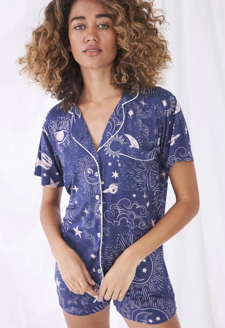 Stripe & Stare - Bedshort Set In Multiple Colors sold by Jessie Boutique product image thumbnail 3