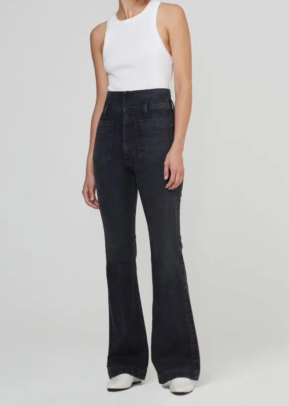 Citizens of Humanity - Gabriella Flare Jean - Night Shadow sold by Jessie Boutique