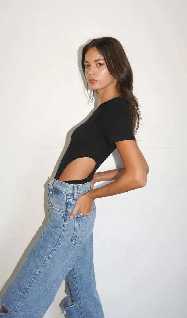 LNA - Teather Bodysuit - Black sold by Jessie Boutique product image thumbnail 3