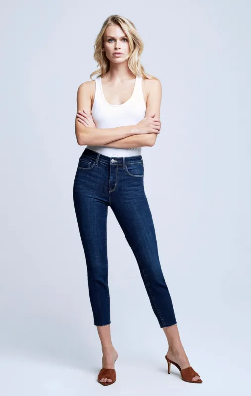 L’agence - Margot High Rise Skinny - Kodiak sold by Jessie Boutique