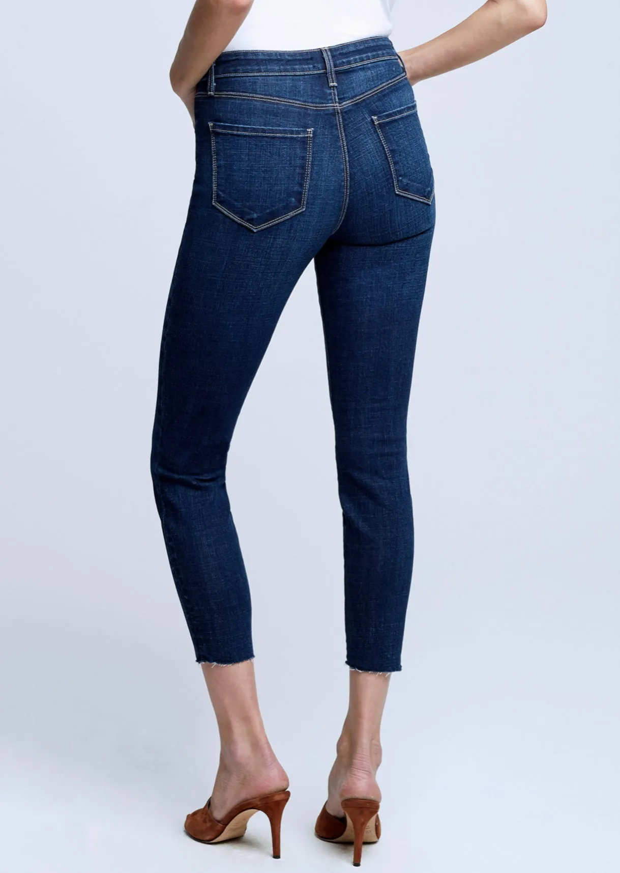 L’agence - Margot High Rise Skinny - Kodiak sold by Jessie Boutique product image thumbnail 4