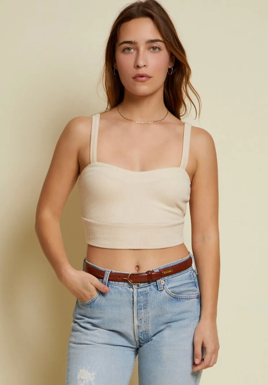 Nation LTD - Franka Bralette - Antique sold by Jessie Boutique
