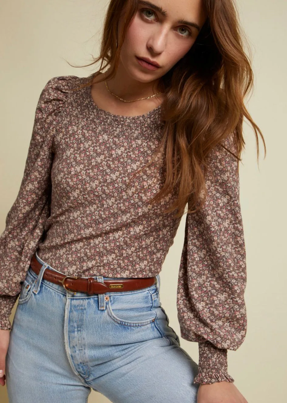 Nation LTD - Abigail Long Sleeve - Little House sold by Jessie Boutique product image thumbnail 3