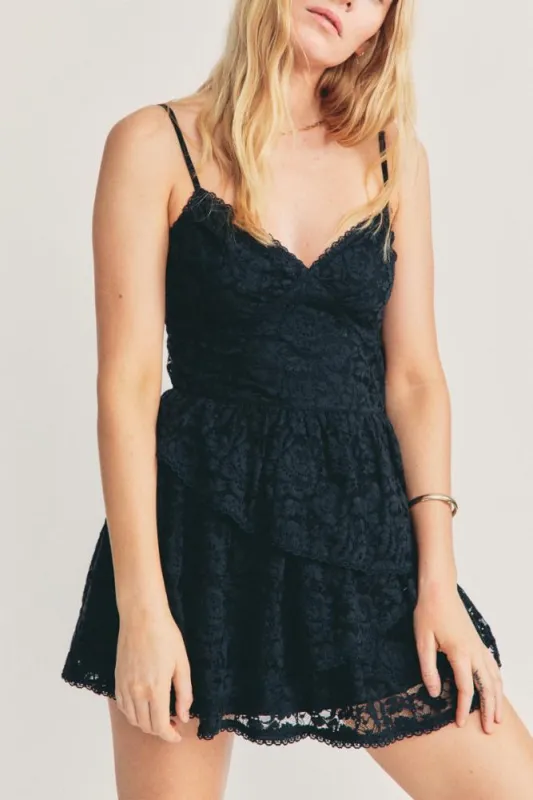 Loveshackfancy - Hopely Dress - Black sold by Jessie Boutique