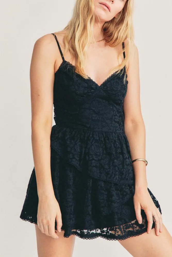 Loveshackfancy - Hopely Dress - Black sold by Jessie Boutique