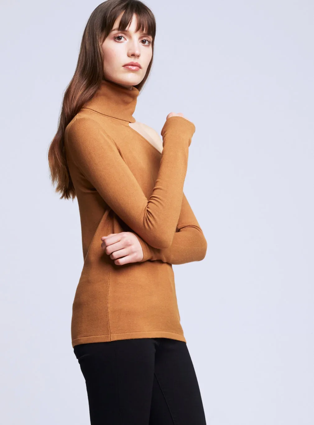 L’agence - Nicky Sweater - Ginger sold by Jessie Boutique product image thumbnail 4