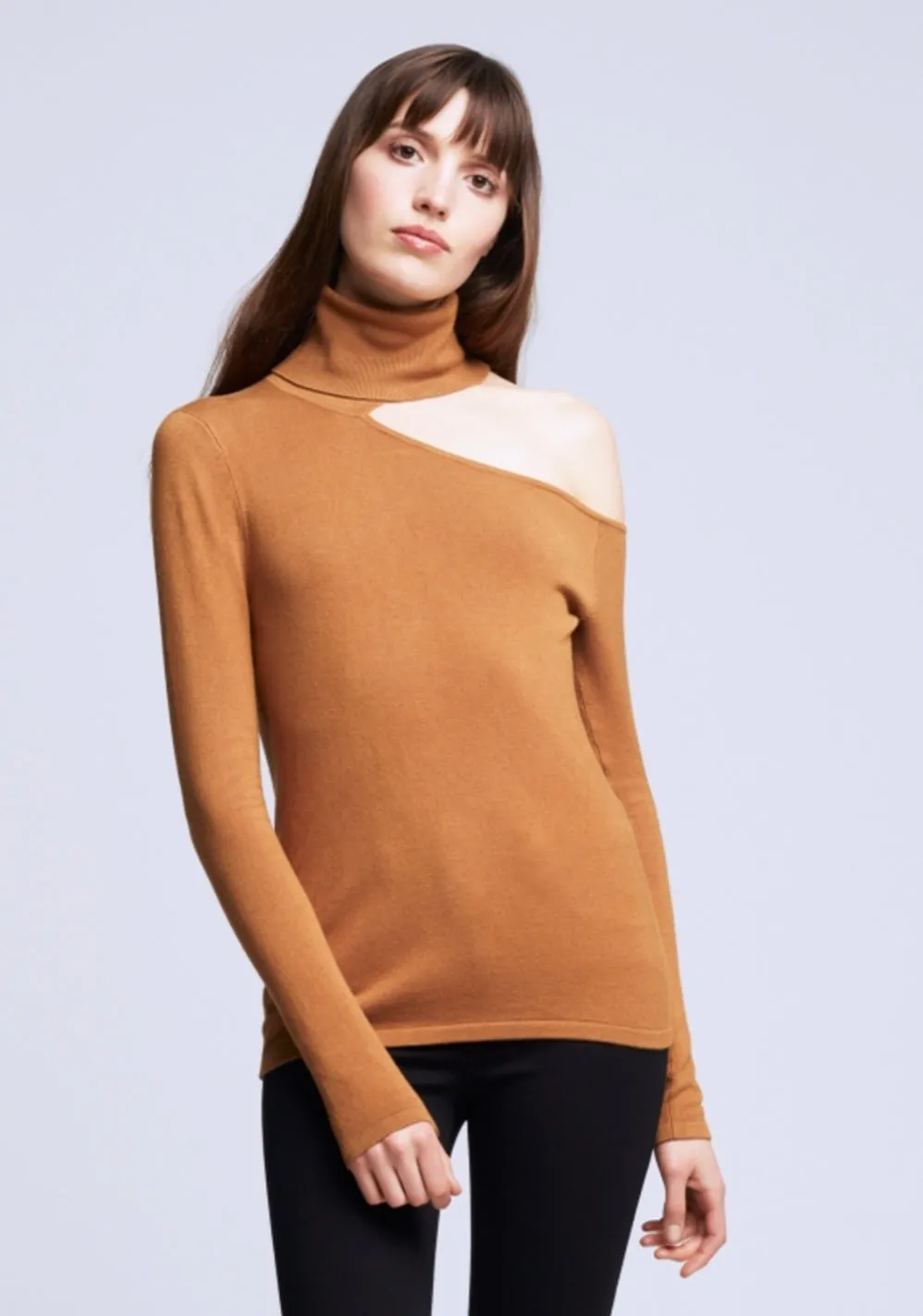 L’agence - Nicky Sweater - Ginger sold by Jessie Boutique product image thumbnail 2