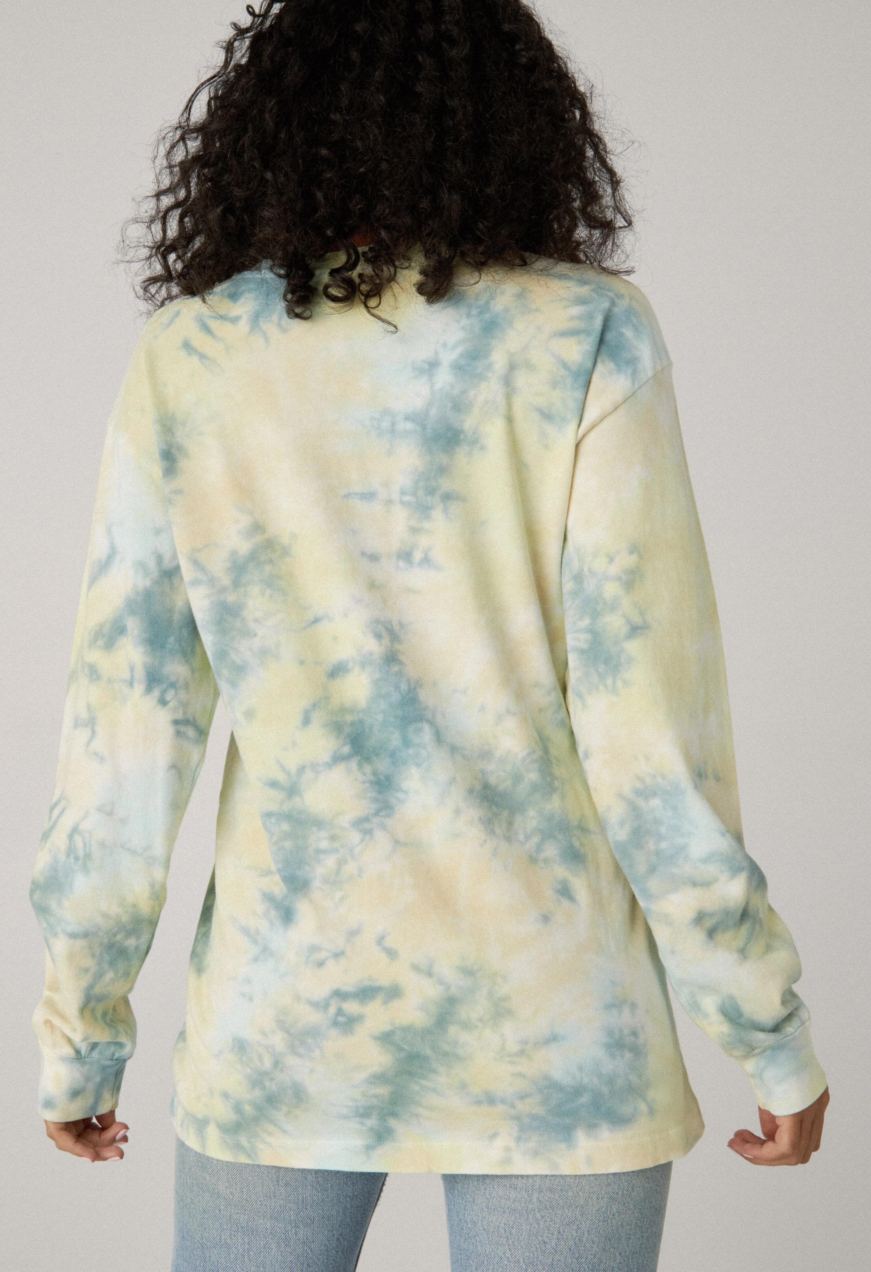 Daydreamer - Blondie 1976 Oversized Long Sleeve - High Tide Tye Dye sold by Jessie Boutique product image thumbnail 2