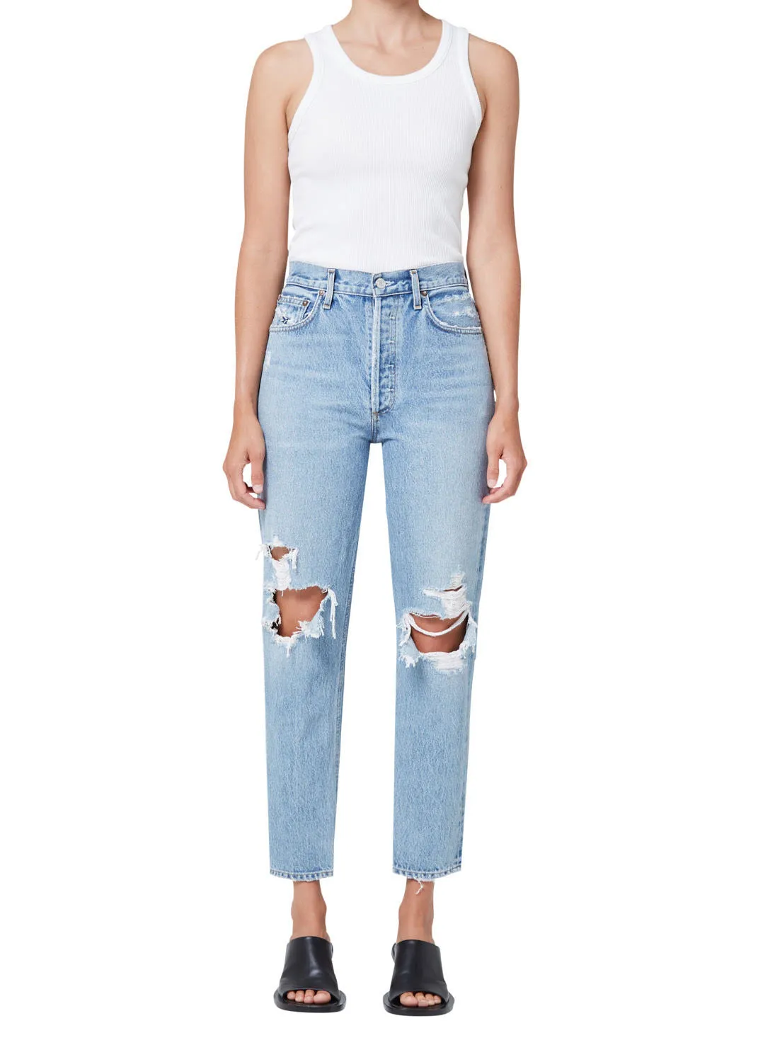 Agolde - Fen High Rise Jeans - Wander sold by Jessie Boutique