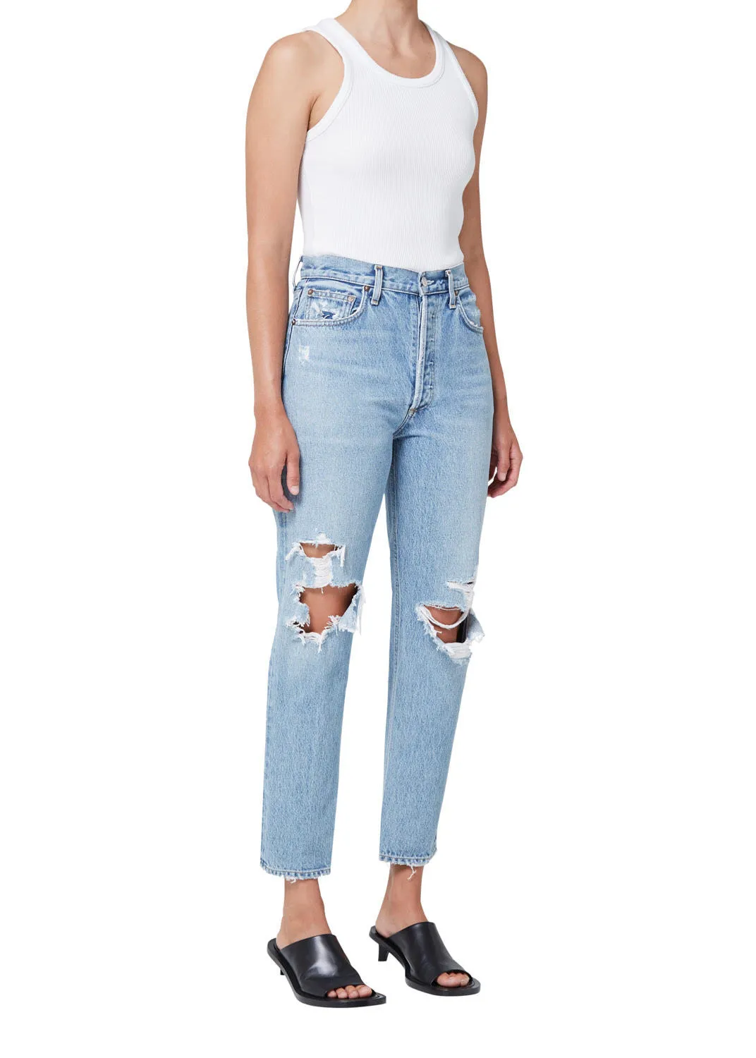 Agolde - Fen High Rise Jeans - Wander sold by Jessie Boutique product image thumbnail 3