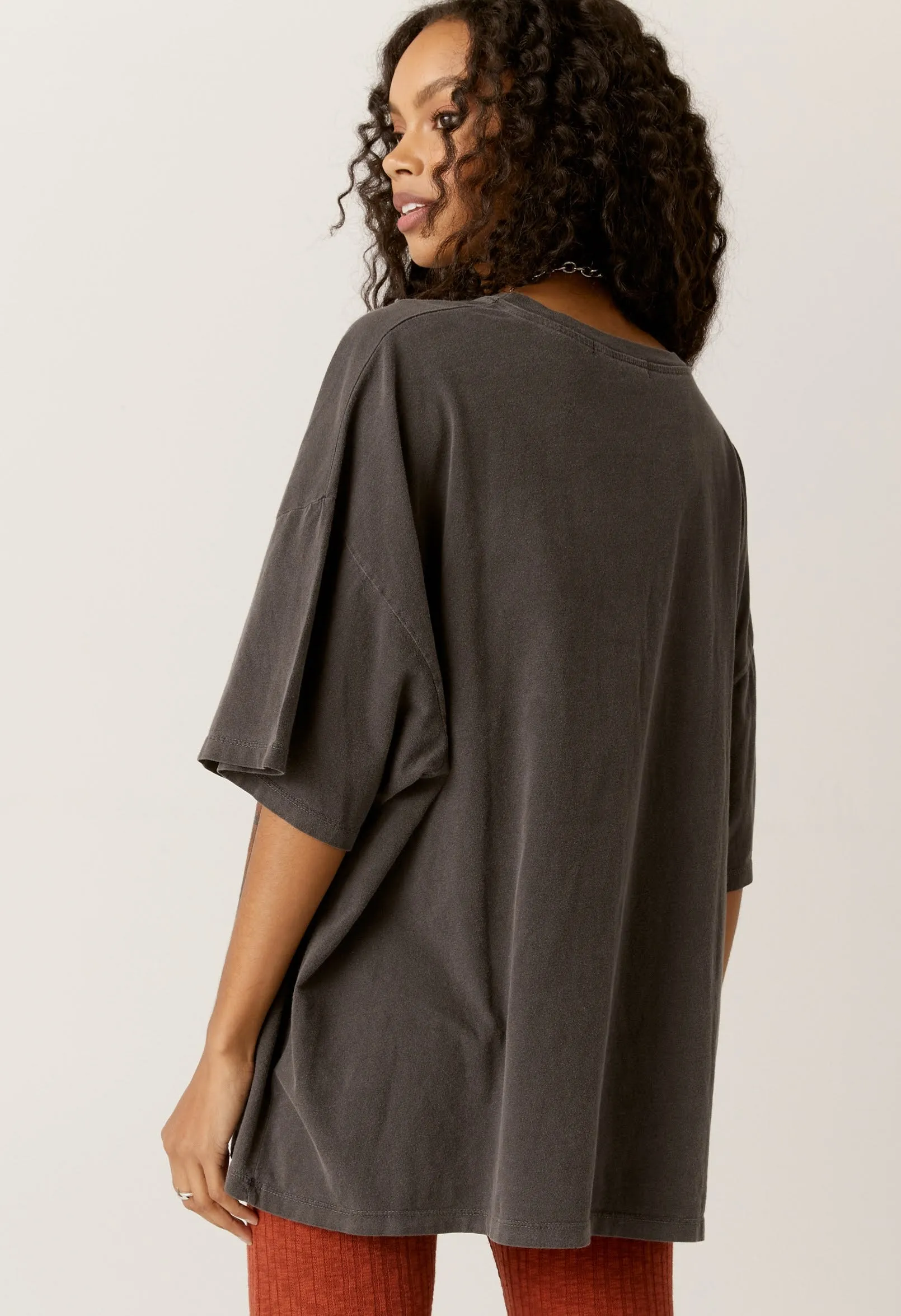 Daydreamer - The Doors Break On Through One Size Tee - Pigment Dye Black sold by Jessie Boutique product image thumbnail 2