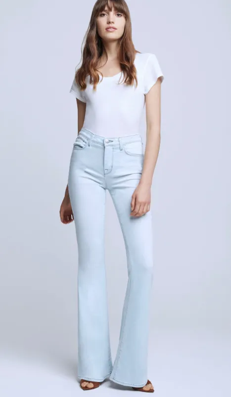 L’agence - Bell H/R Flare - Bleach Down sold by Jessie Boutique