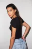 LNA - Rio Tee - Black sold by Jessie Boutique