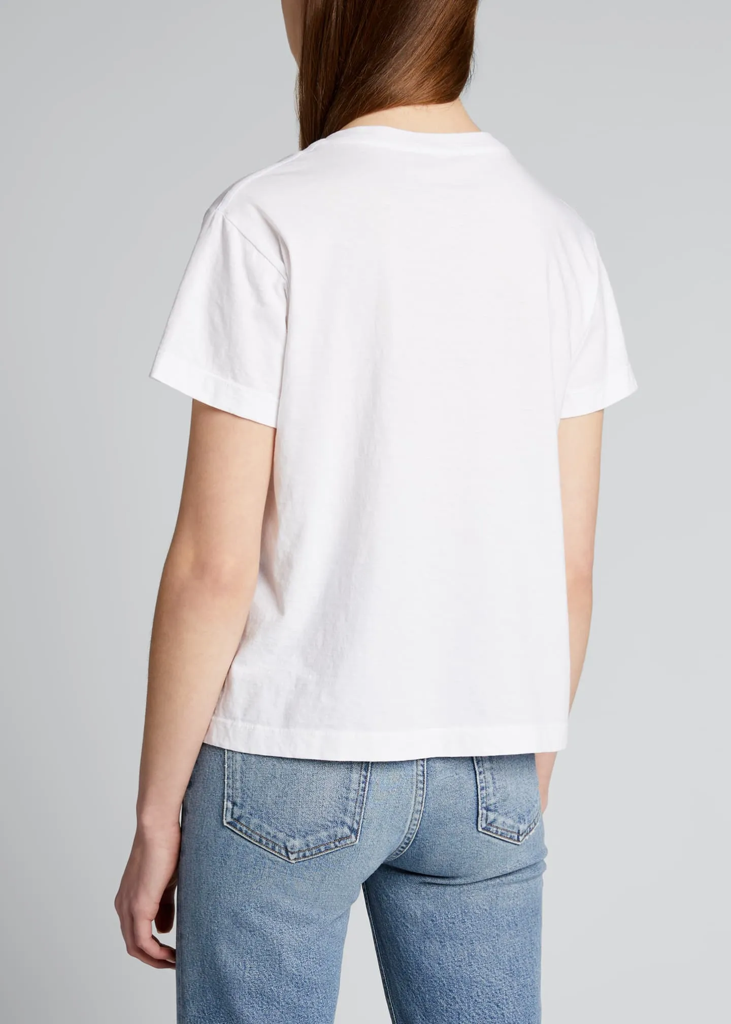 Agolde - Thea V Neck T-Shirt In Multiple Colors sold by Jessie Boutique product image thumbnail 4