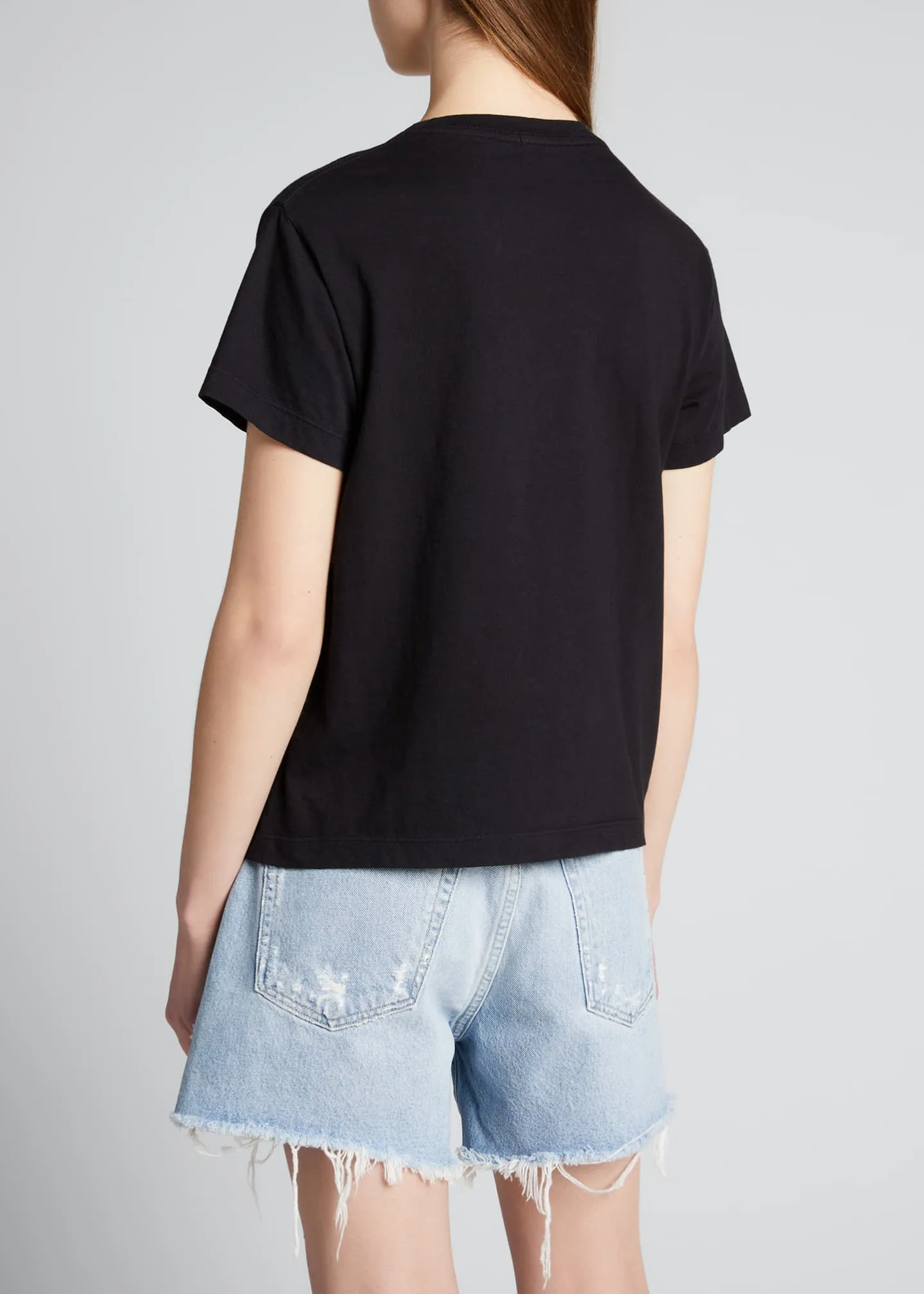 Agolde - Thea V Neck T-Shirt In Multiple Colors sold by Jessie Boutique product image thumbnail 2