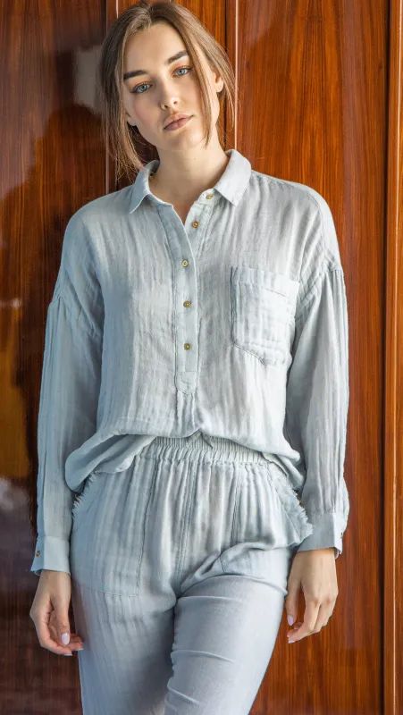 Sundays - Fonda Shirt In Multiple Colors sold by Jessie Boutique