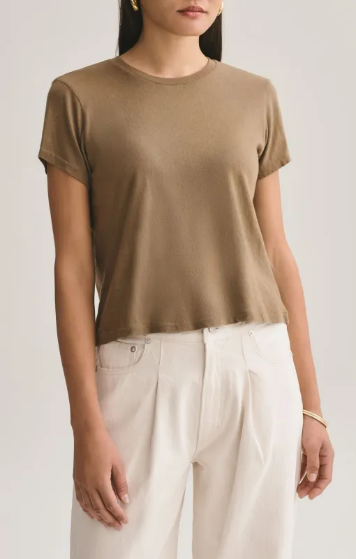 Agolde - Linda Boxy Tee - Succulent sold by Jessie Boutique