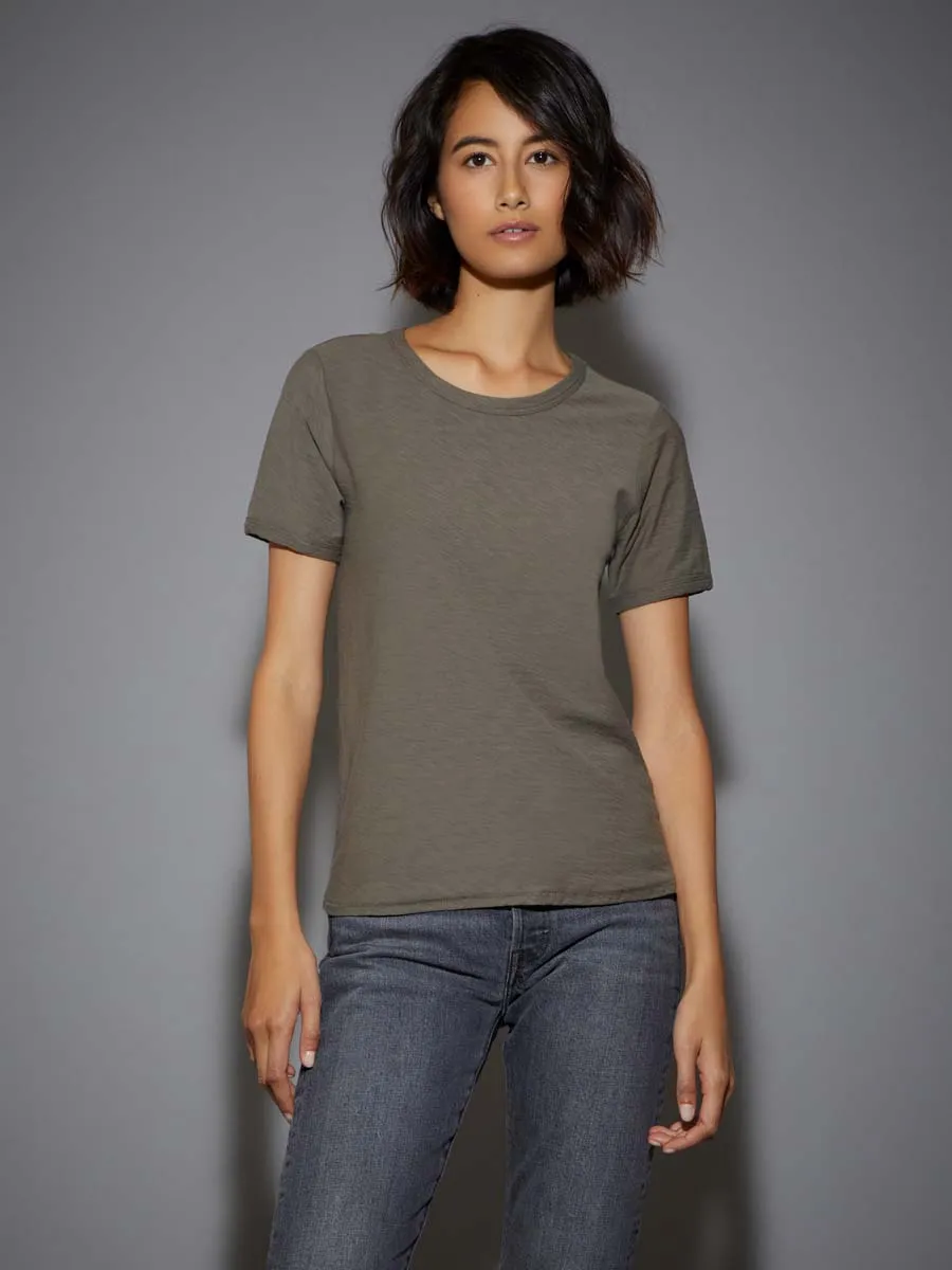 Nation LTD - POLLY VINTAGE TEE - Artichoke sold by Jessie Boutique