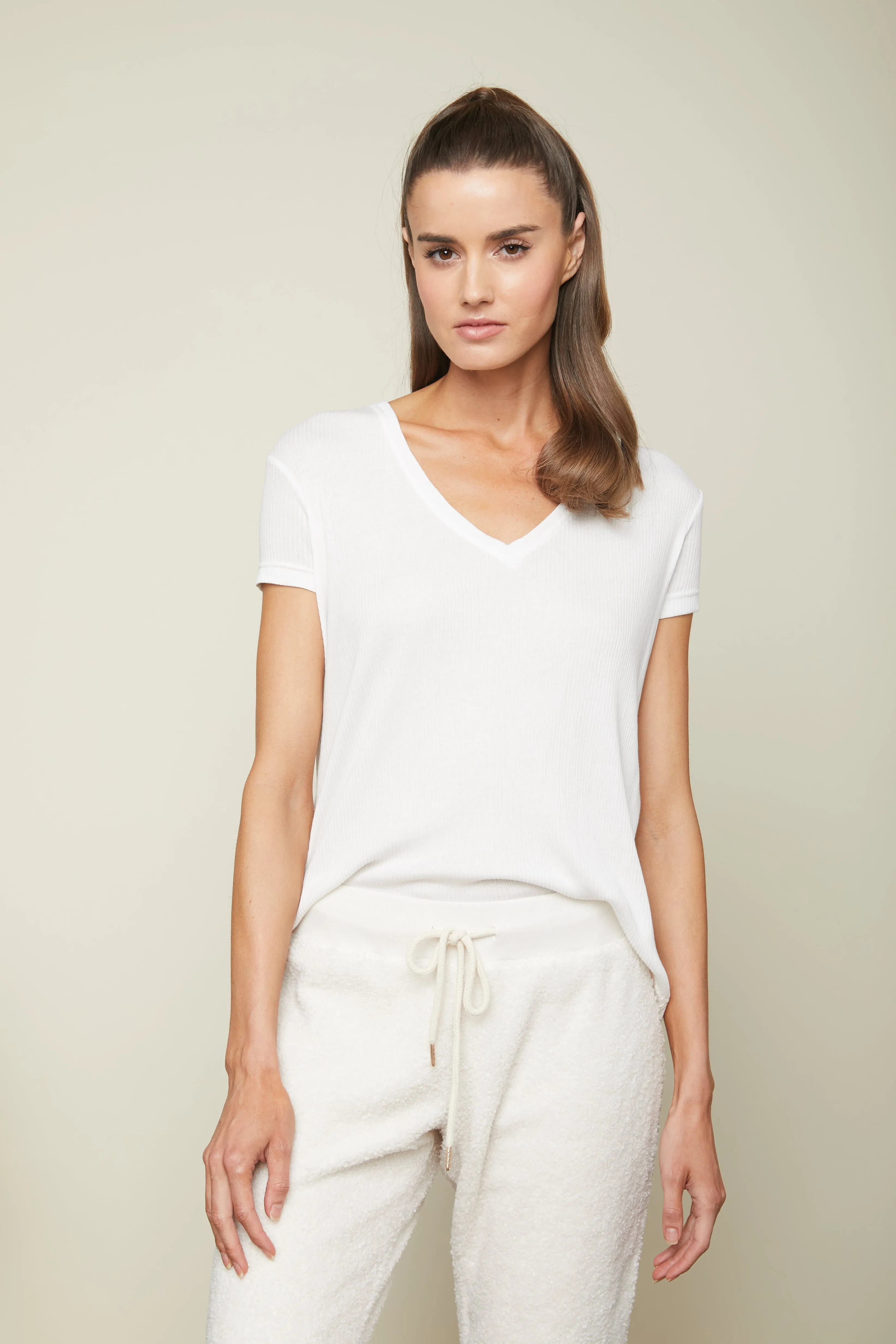 Sundays - Rucker Tee - Winter White sold by Jessie Boutique