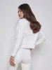 L'agence - Celine Denim Jacket - Blanc Destruct sold by Jessie Boutique