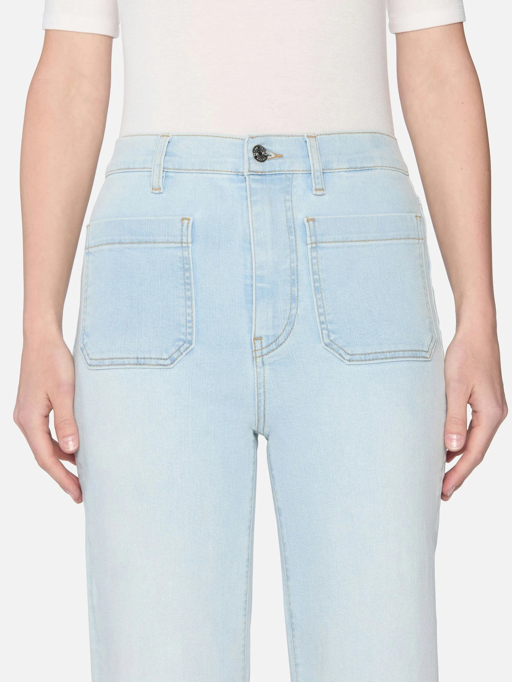 Frame - The Anchor Pant - Float Raw Fray sold by Jessie Boutique product image thumbnail 3