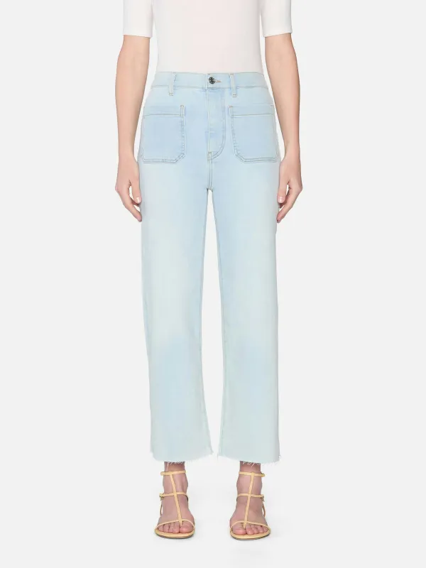 Frame - The Anchor Pant - Float Raw Fray sold by Jessie Boutique