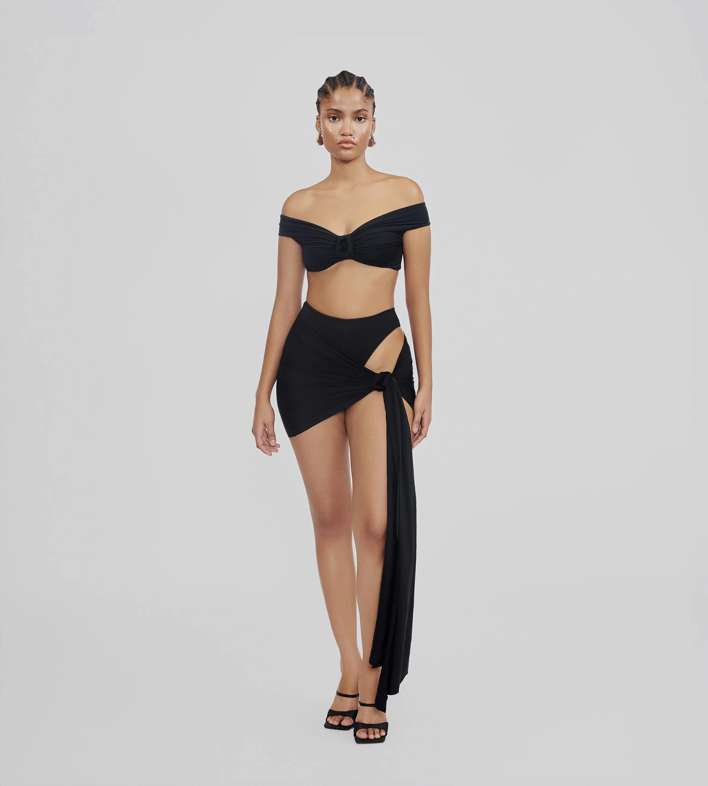 Maygel Coronel - Pestagua Cover-Up - Black sold by Jessie Boutique