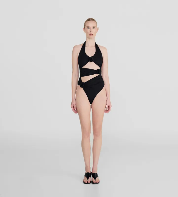 Maygel Coronel - Cipria One-piece - Black sold by Jessie Boutique