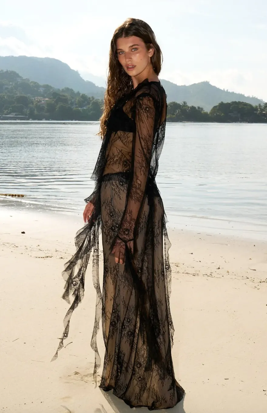 Bananhot - Alana Lace Shirt - Multiple Colors sold by Jessie Boutique product image thumbnail 4