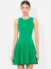 Alice + Olivia - Adley Drop Waist Mini Dress - Light Emerald sold by Jessie Boutique