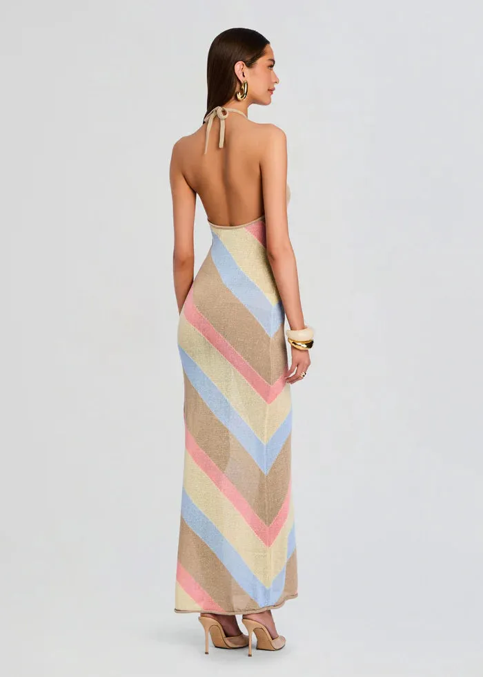 SER.O.YA - Dree Knit Maxi Dress - Yellow/Peach/Stone sold by Jessie Boutique product image thumbnail 3
