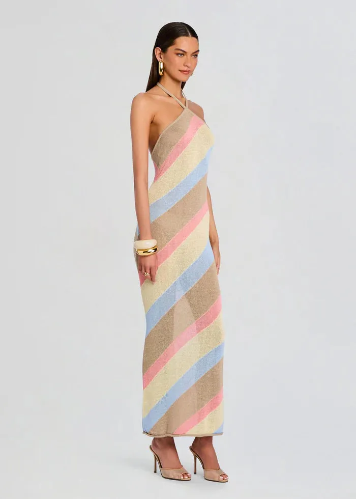 SER.O.YA - Dree Knit Maxi Dress - Yellow/Peach/Stone sold by Jessie Boutique product image thumbnail 4