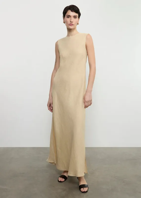 Enza Costa - Linen Bias Sheath Dress - Multiple Colors sold by Jessie Boutique