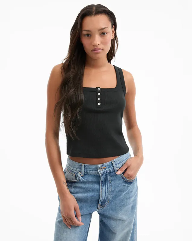 Veronica Beard - Abbott Tank Top - Black sold by Jessie Boutique