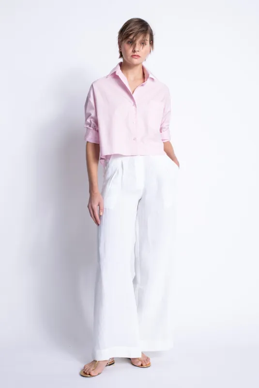 Karina Grimaldi - Malaga Shirt - Pink sold by Jessie Boutique