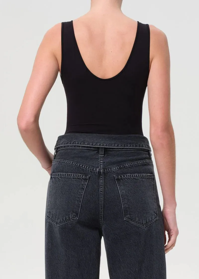 Agolde - Tora Tank Bodysuit - Black sold by Jessie Boutique product image thumbnail 2