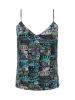 L’agence - Jane Silk Camisole - Midnight Multi Western Bracelet sold by Jessie Boutique