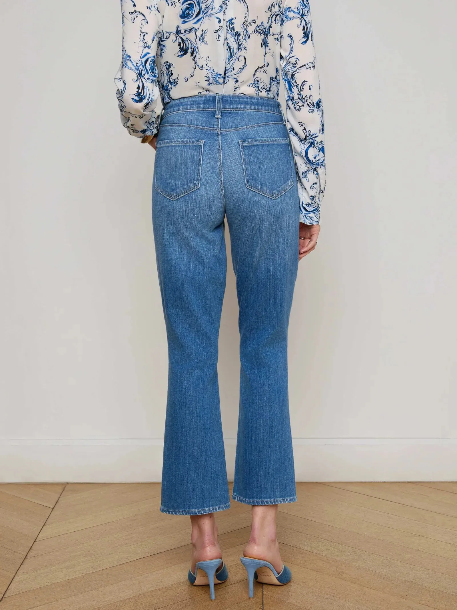 L'agence - Tati Micro Boot Jean - Rosales sold by Jessie Boutique product image thumbnail 3